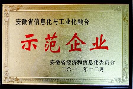 皖南电机：安徽省信息化与工业化融合示范企